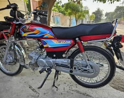 Honda CD 70 2026 for sale ppf lagai hui ha