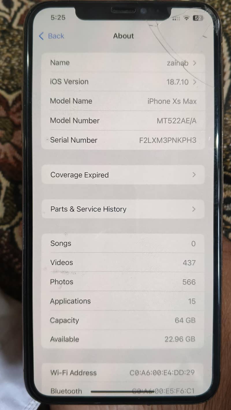 Apple iPhone XS Max 1