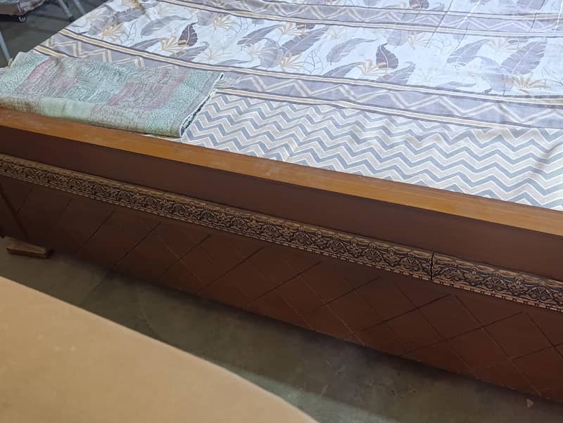 bed with side tables 1