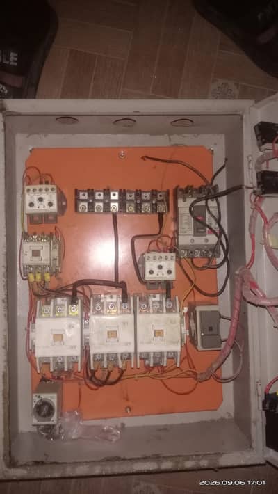 3 Phase Atta Chakki Control Panel + Energy Saver Box | Heavy Duty