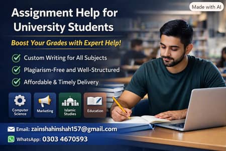 University Assignments Help – Professional Writing Services