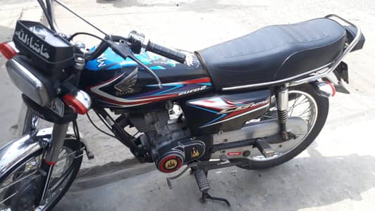 Black Color Honda 125 (2019)