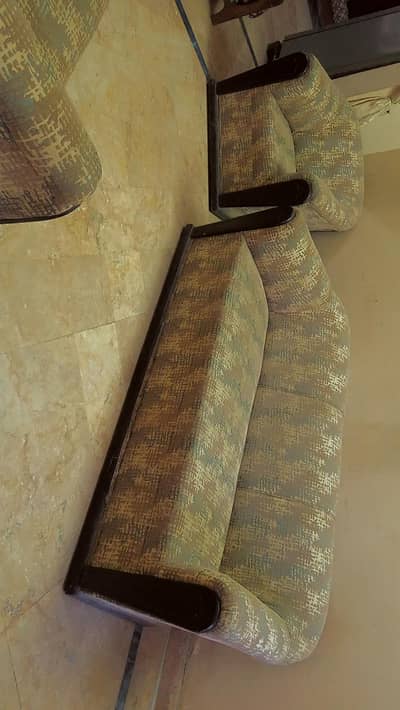 , sofa set 321 pure wooden