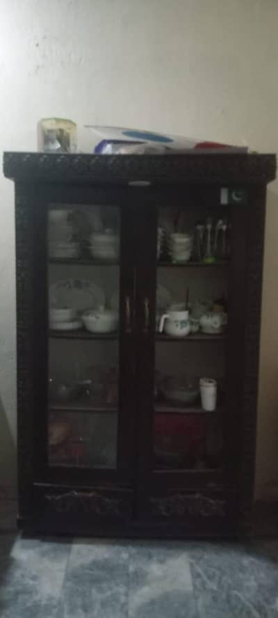 Showcase and Dressing table
