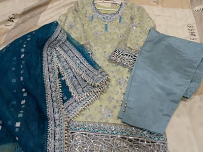 Organza suit