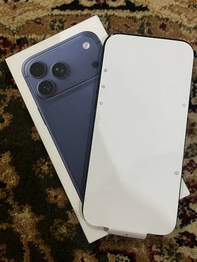 Apple iPhone 17 Pro Max with sim time