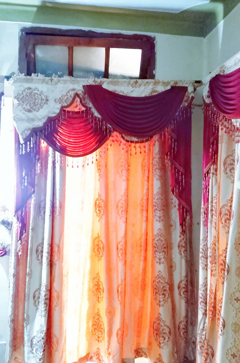 Complete room parda set 4