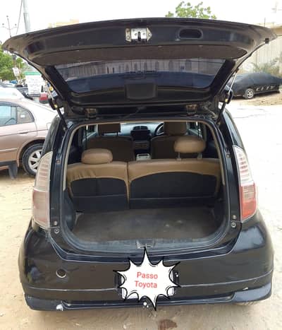 Toyota Passo Full option key less start sofa seat model 2009 exc mira