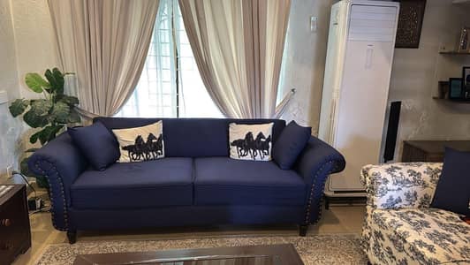 6 Seater Sofa Set with Free Coffee Table