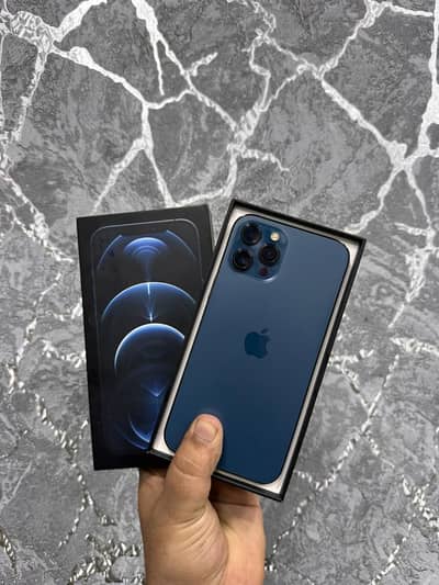 iPhone 12 Pro Max with Box Pta Approved 128 GB
