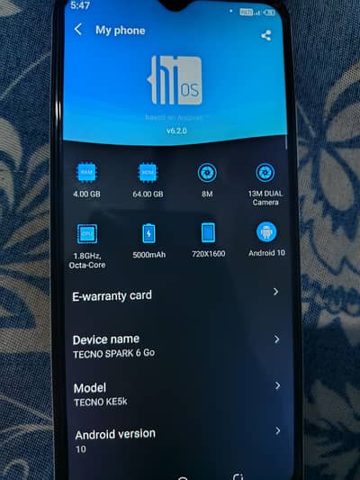 Tecno Spark 6 Go