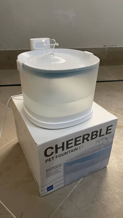 Cheerble Pet Water Fountain E1