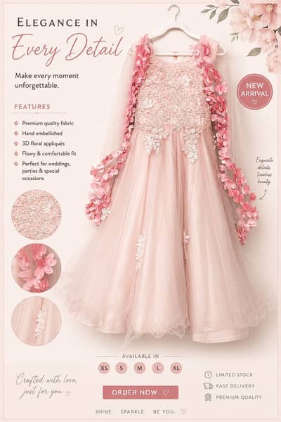 Girls fairy frock