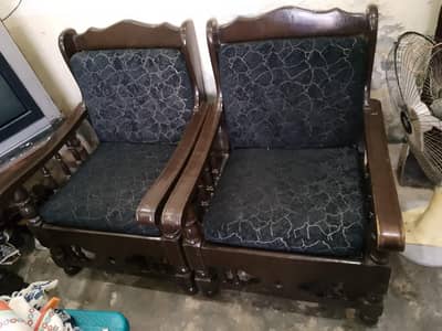 5 seater sofa pure wood