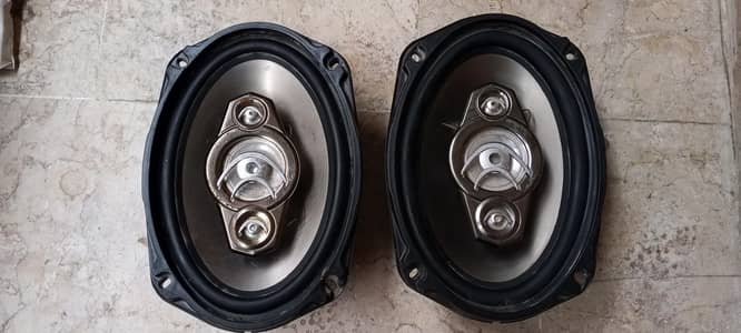 used speaker and woofer