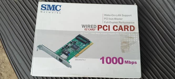 SMC Wired PCI Card 1000Mbps Gigabit Ethernet LAN Card