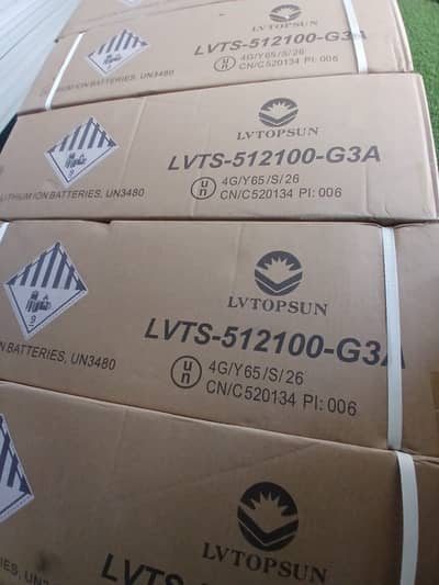 G3 Lithium Battery 51.2 Touh Led Colourfull Long Life 100% Imported