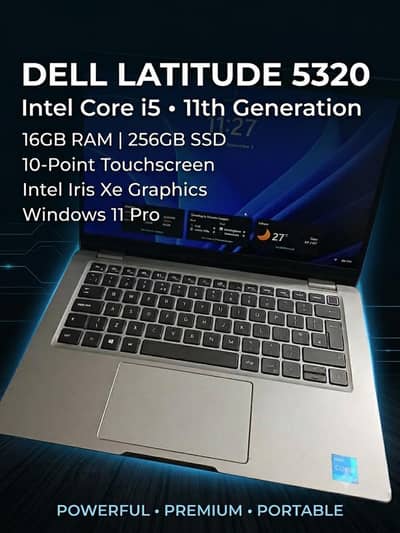 Dell Latitude 5320 | Core i5 11th Gen | 16GB RAM | Touchscreen