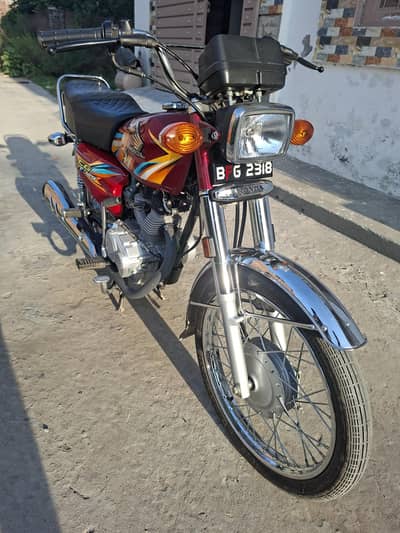 Honda 125 2026 Model | Red | Excellent Condition | Rs. 225,000