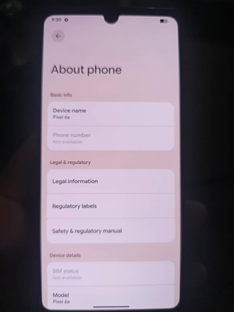 Google Pixel 6a 4