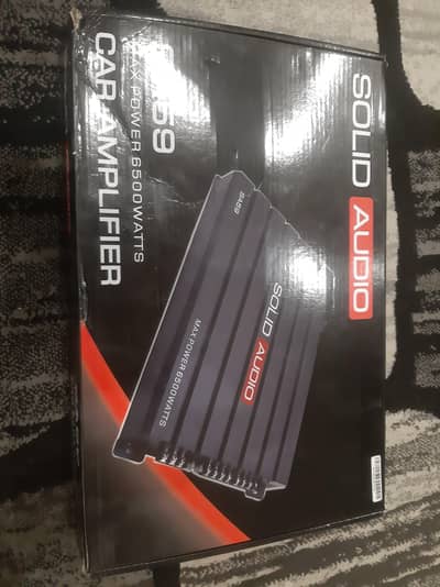 solid audio SA59 amplifier up for sale