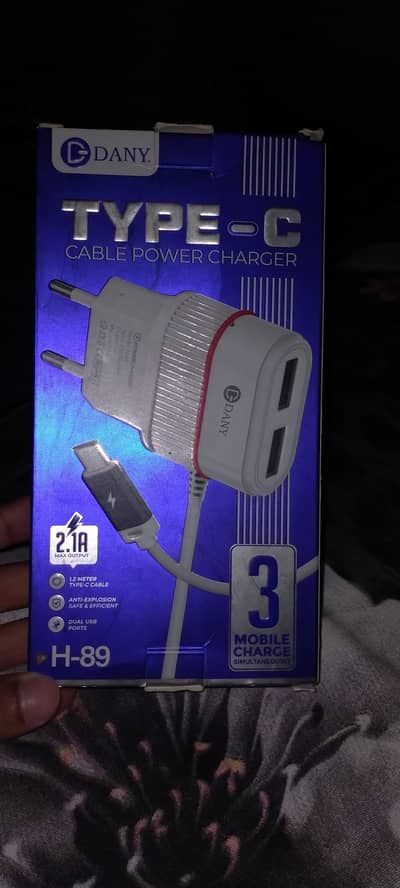 Dany H-89 Type-C Charger – Brand New With Box