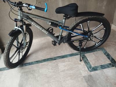 STONER MODIFIED BYCYCLE, MOUNTAIN BYXYCLE 3 shocks