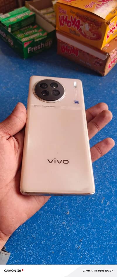 Vivo X90s white color 12/256