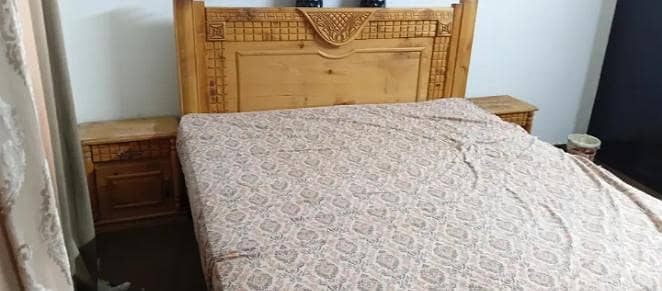 Diyar Wooden Bed