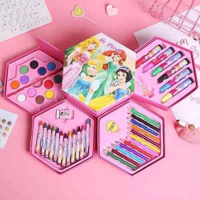 46-Peice Watercolor Art Kit For Students & Artist