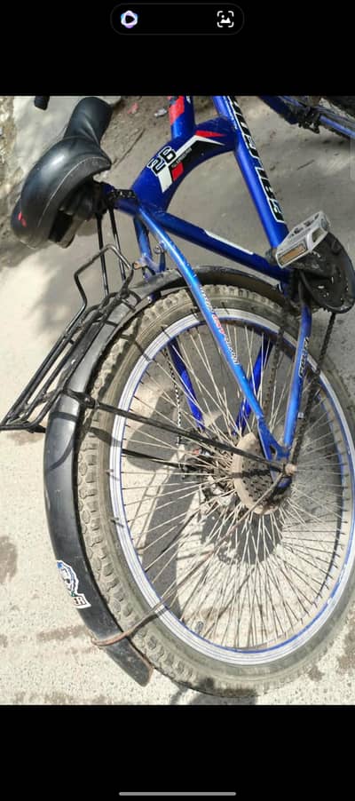 26 inch cycle exchange possible hai agy pichy dono tyre me disk break