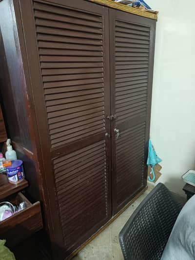 2 door wardrobe