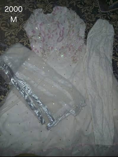white net maxi for sell oly one time wear