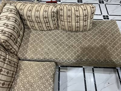 L shaped sofa