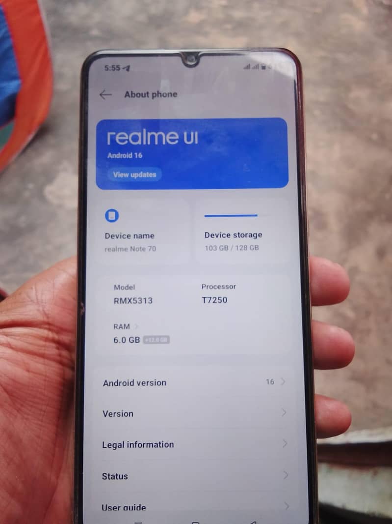 realme note 70 5