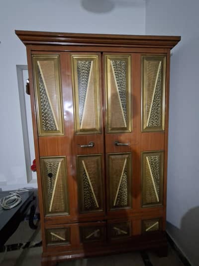 steel wardrobe/ almari used