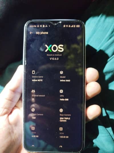 infinix note 11 6+5/128 exchange possible iphone