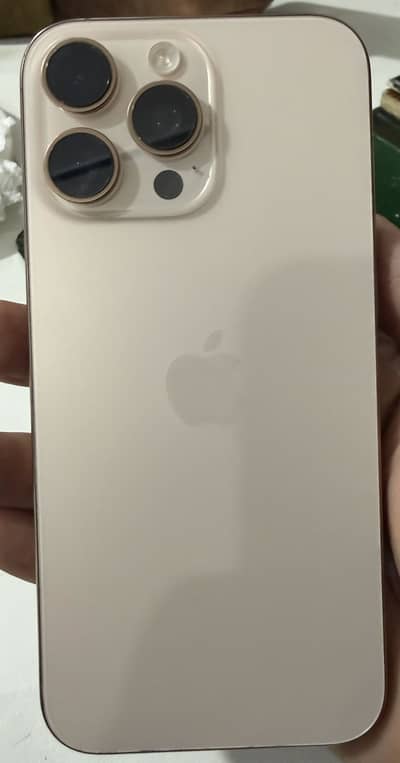 Iphone 16 pro max physical dule 256gb pta Approved