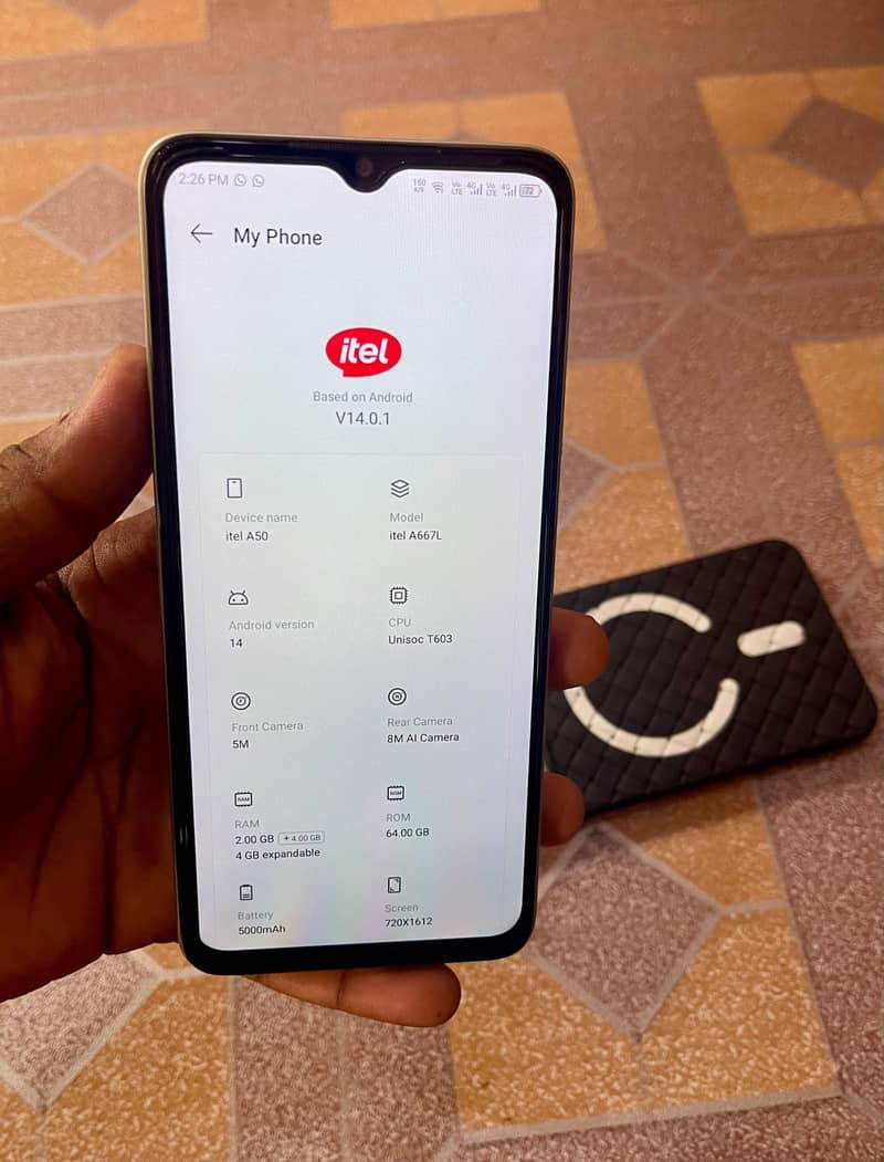 Itel A50 10/10 condition 3