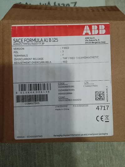 Breaker 3 Pole ABB