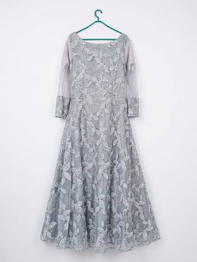 floral embroidery Maxi