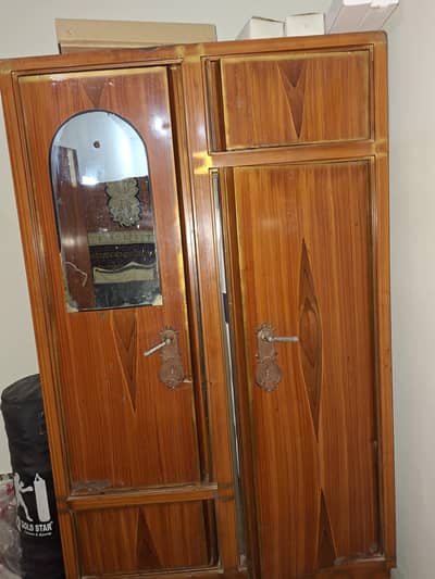 steel wardrobe/ almari used