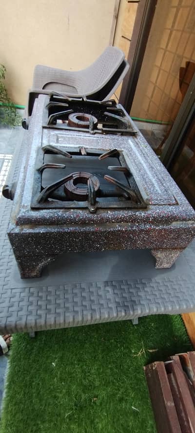 Gas Stove with 2 burner all working