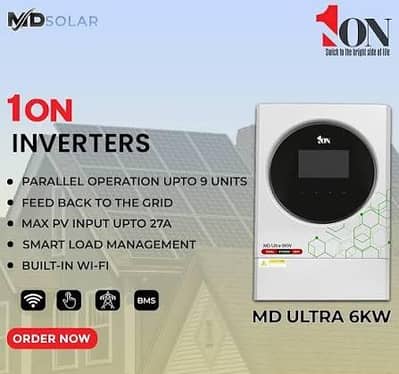 6KW 1ON Solar Inverter – New | Rs. 105,000