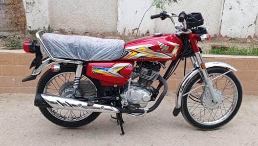 Honda CG 125 2025 First owner Karachi num 03100206928