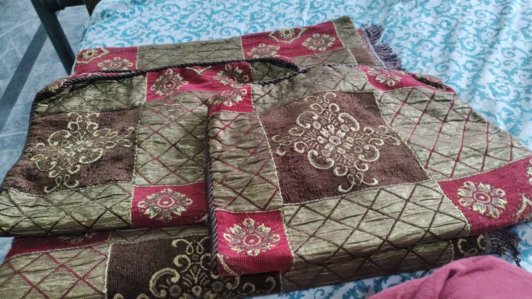 SILK JAMAWAR  BEDSHEET 1