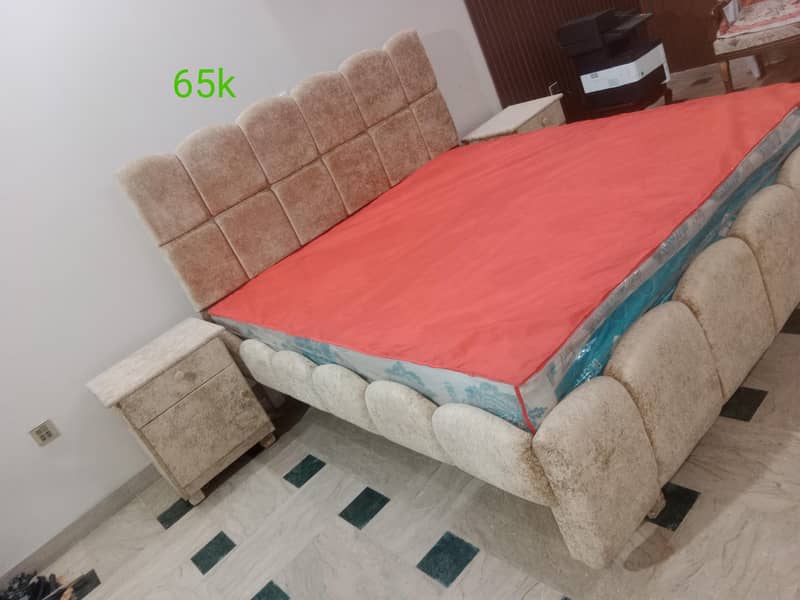 New bed with side table 10