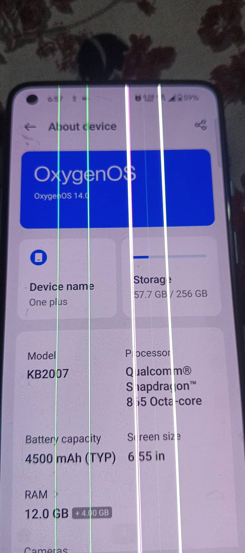 One Plus 8 7