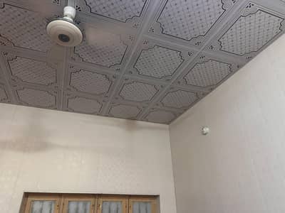 false ceiling with roof ceiling