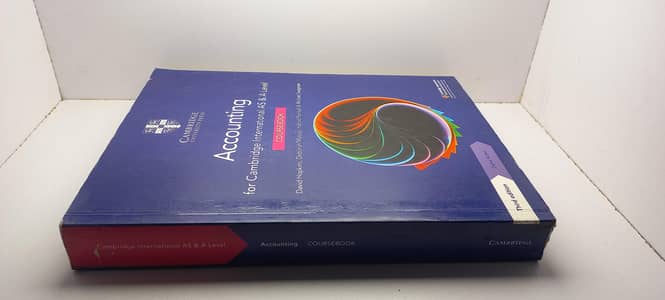 Cambridge A Level Accounting Coursebook 3rd Edition - Very Less Used